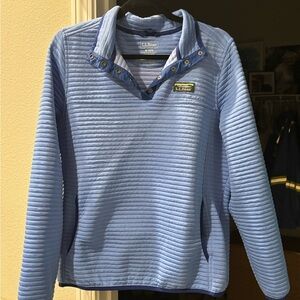 L.L. Bean Light Blue Pullover